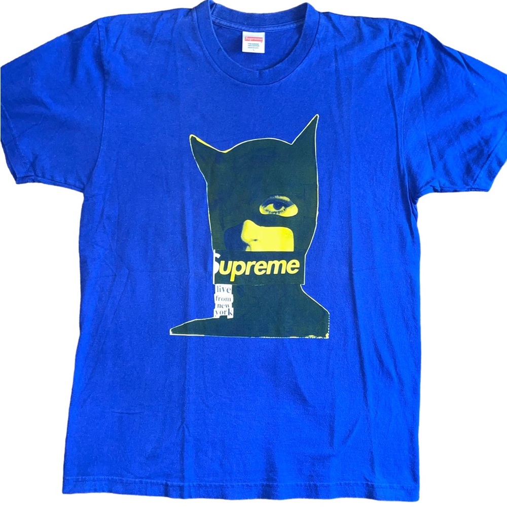 Supreme 2013 Catwoman Box Logo Tee Shirt Size Large- Like New Never Worn T LG